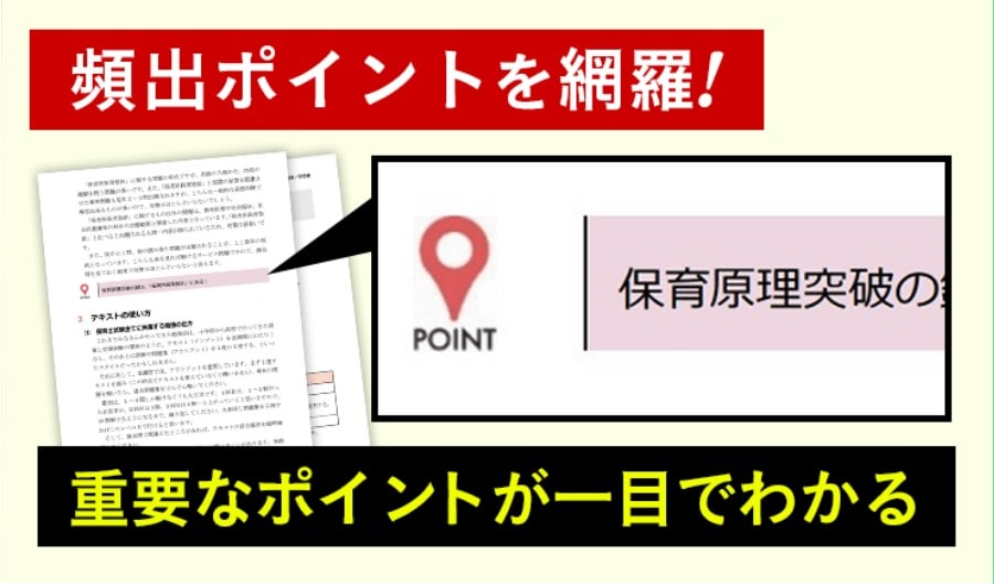 アガルート保育士通信講座のテキスト